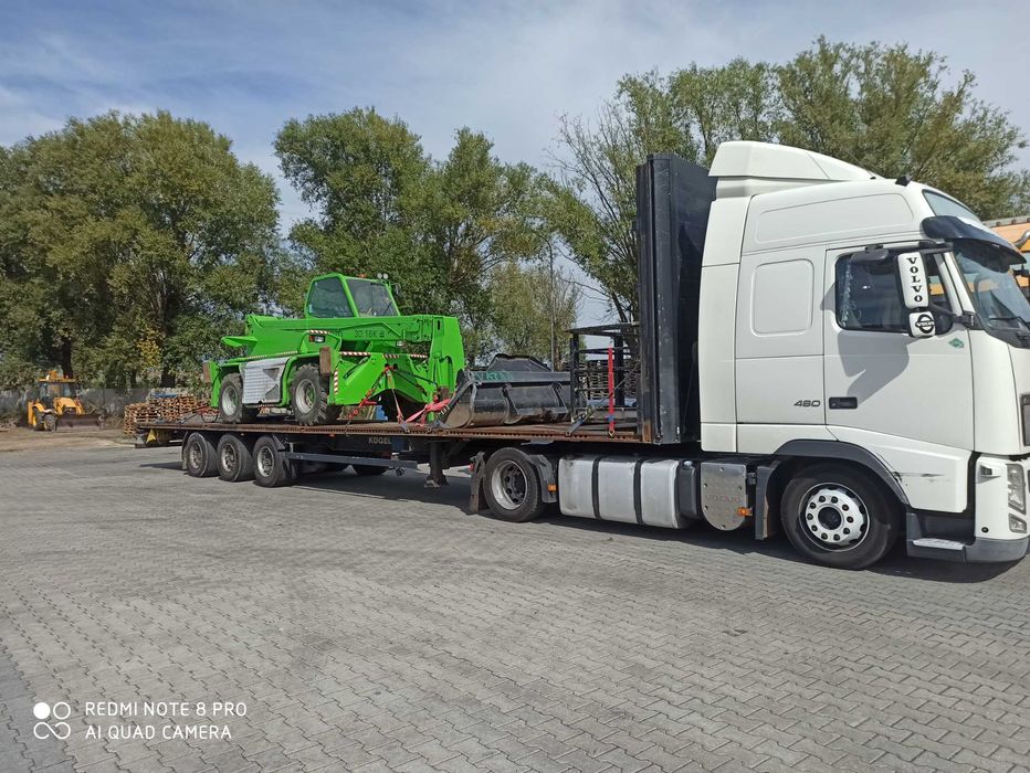 Transport maszyn budowlanych rolniczych kraj zagranica