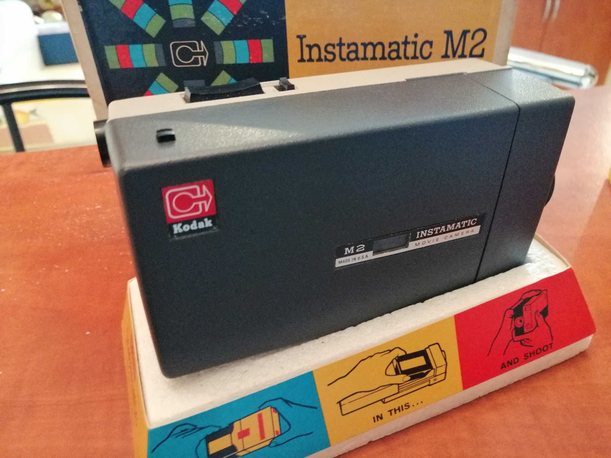 Kodak Instamatic M2 8mm oraz spawarka Kodak splicer lata 60 analog