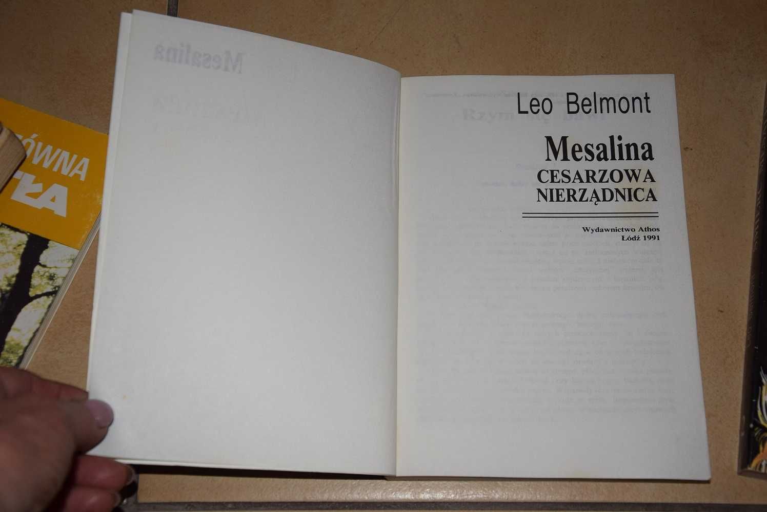 Messalina cesarzowa nierządnica i Śmierć Messaliny Leo Belmont