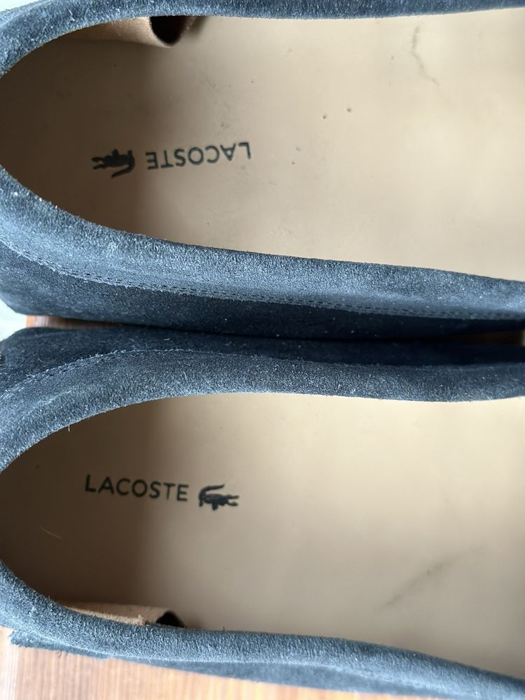 Мокасины Lacoste Размер 44,5 Оригинал