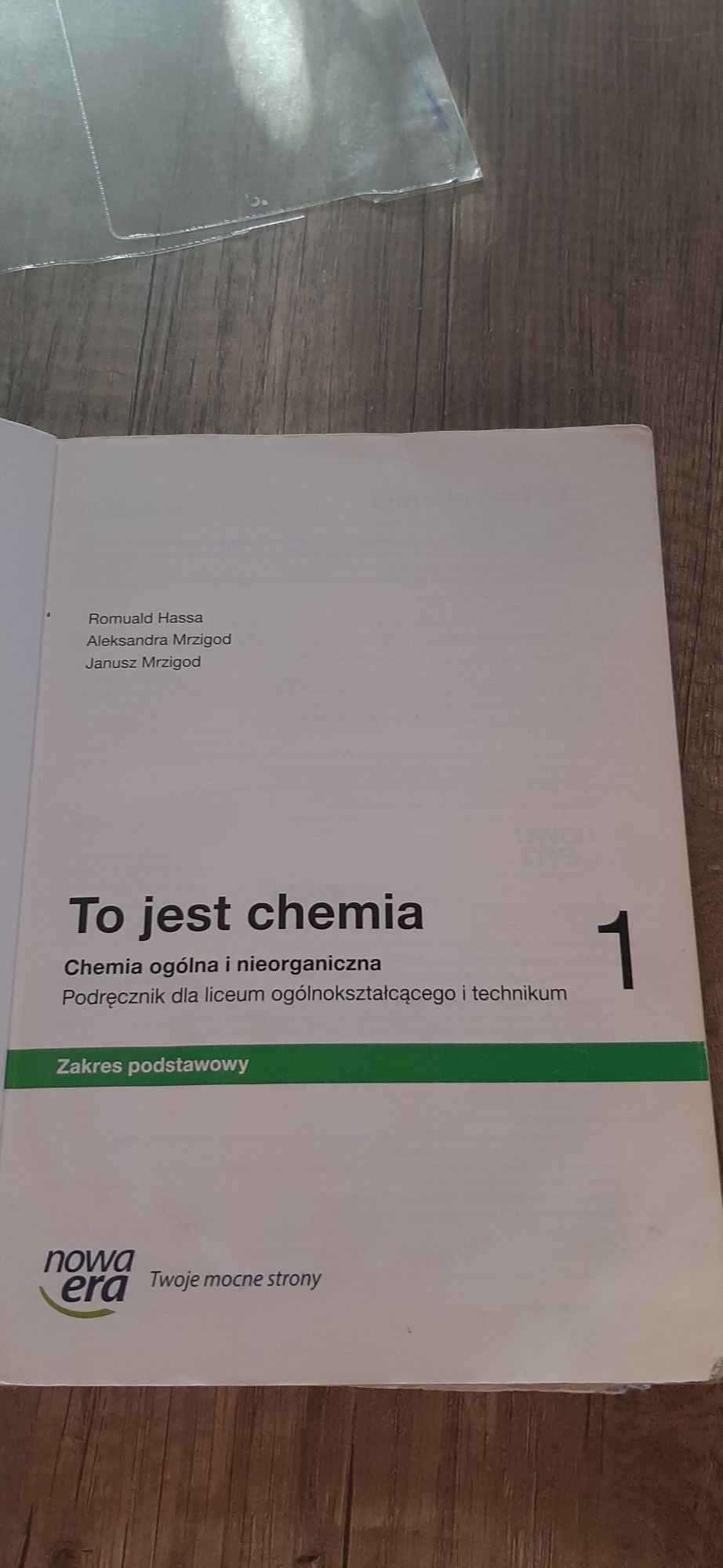 Podręcznik do chemii 1