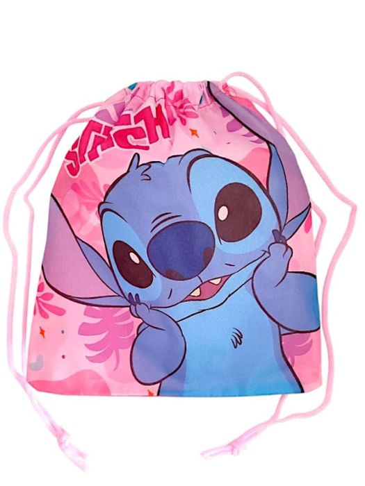 Mały Worek szkolny przedszkolny Stitch na ubrania zabawki