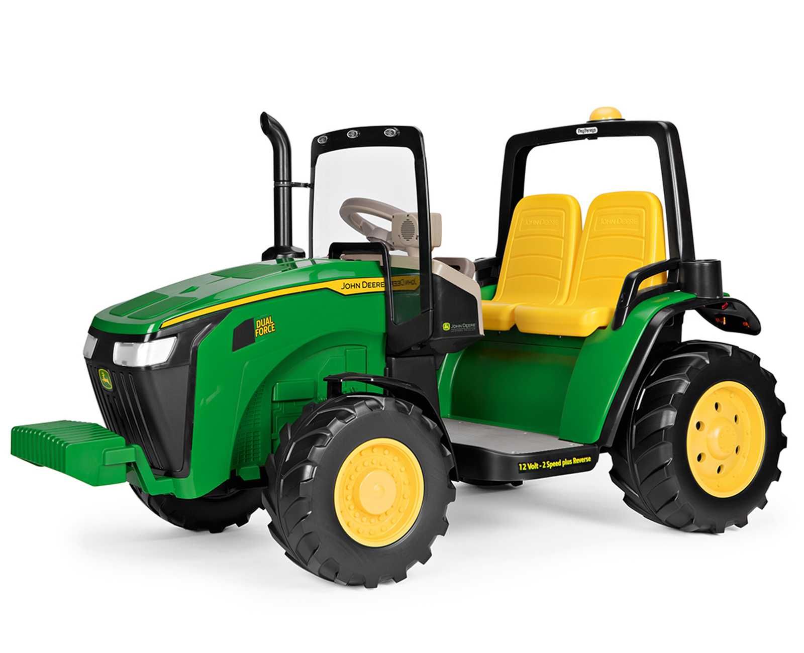 Wielki traktor na akumulator Peg Perego JOHN DEERE DUAL FORCE  2miejsc