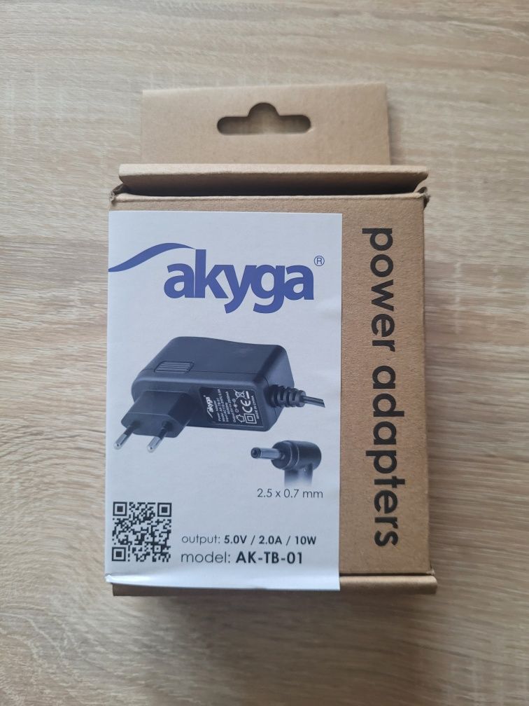 Zasilacz Akyga 5V 2A 10W 2.5 x 0.7