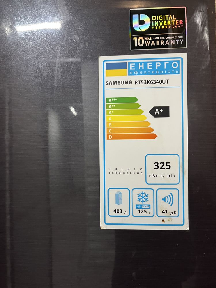 Холодильник Samsung RT53К6340UT бу