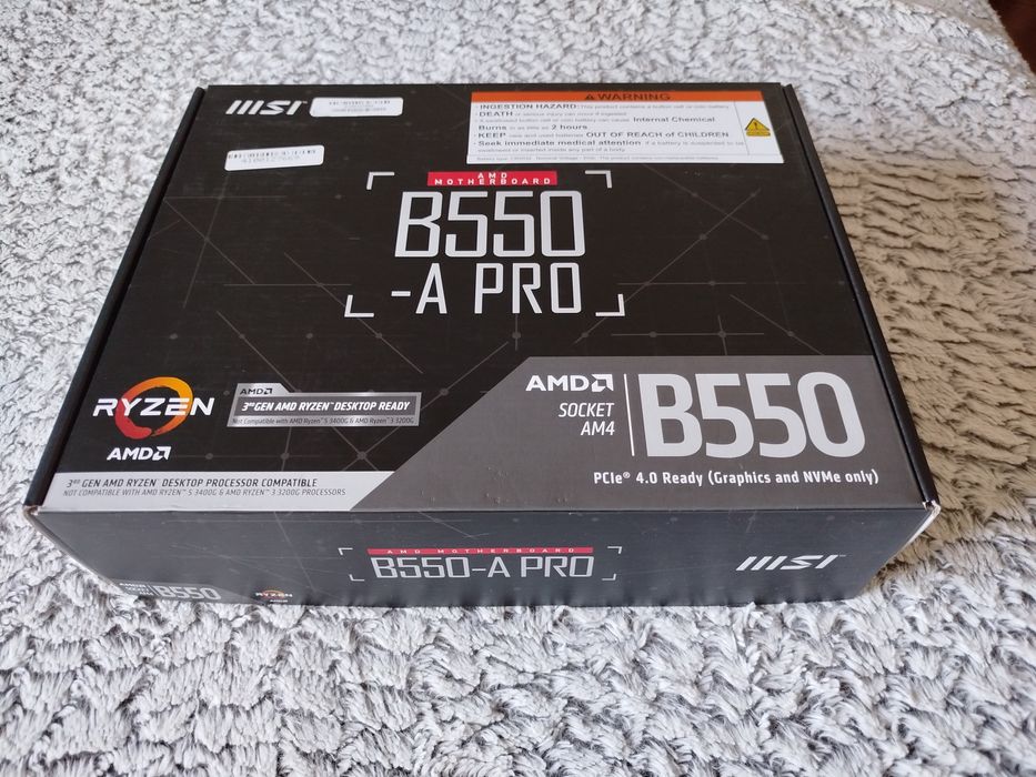 Venda placa mãe MSI B550-A Pro