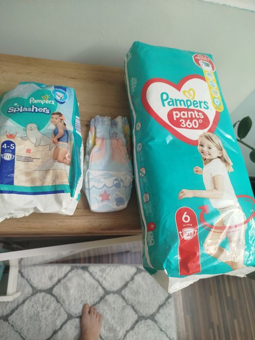 Pampersy pieluchomajtk 6 + gratis