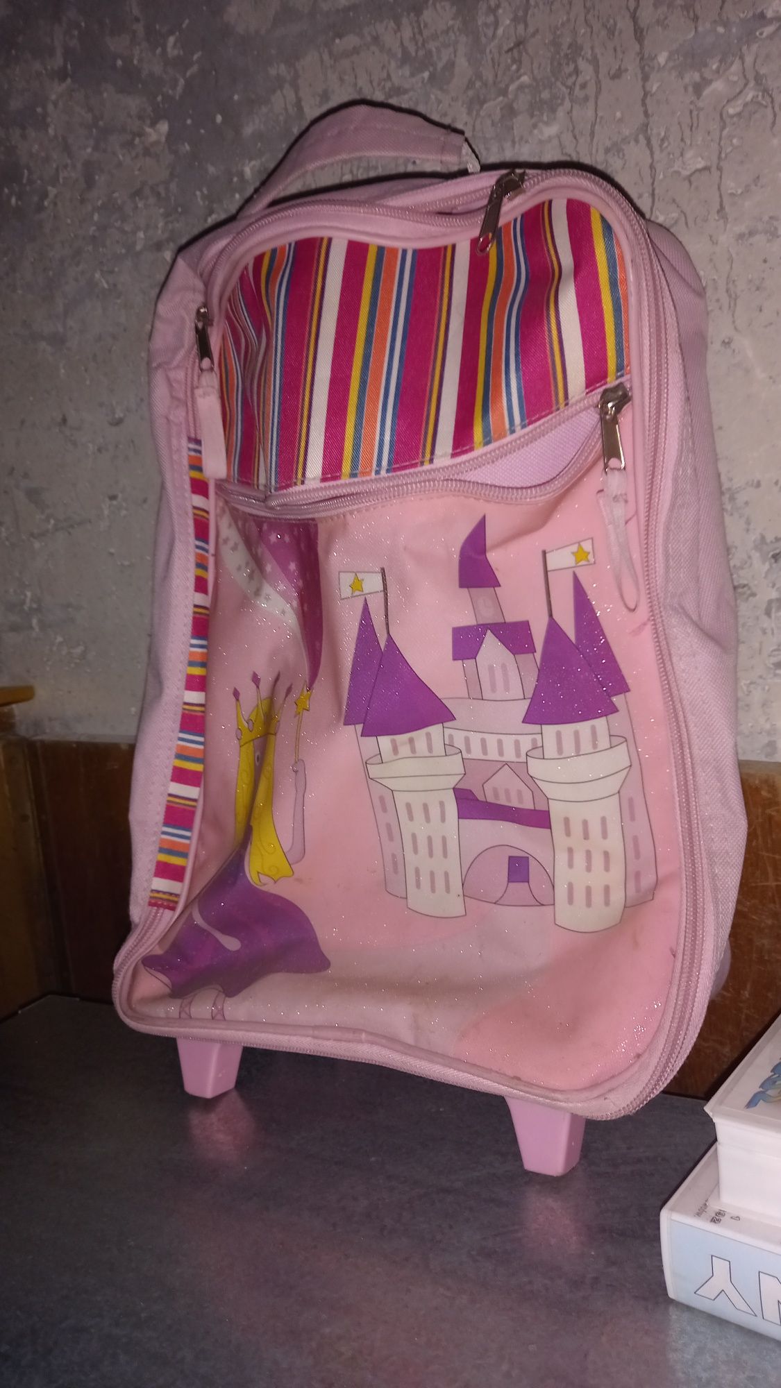 Torba na kółkach z ksiezniczkami walizka