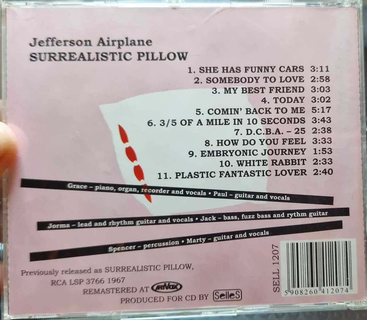 Jefferson Airplane Surrealistic Pillow  CD