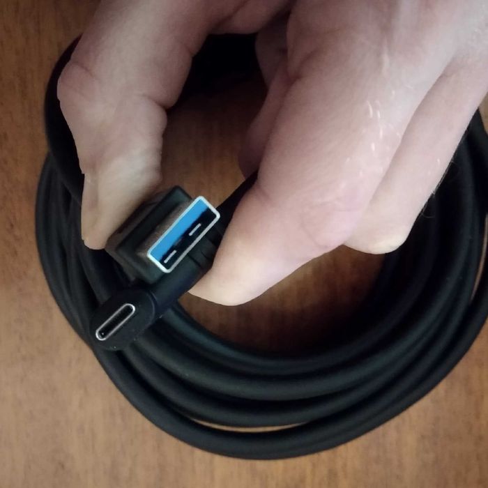 Кабель Oculus Link USB-А 3.2 - USB-С, 3 м, для Oculus Quest 2/3