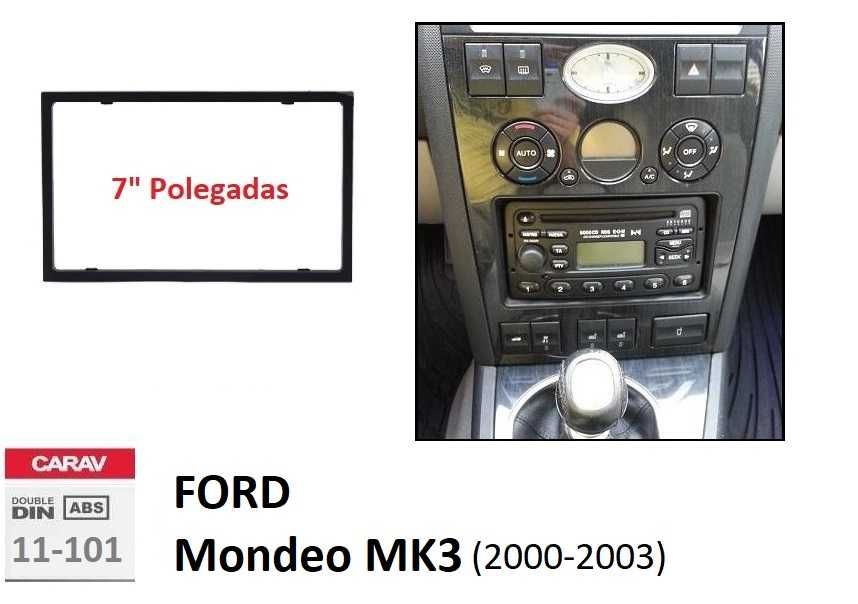 (NOVO) Rádio 2DIN • FORD • Mondeo MK3  (2000 a 2007) • Android GPS