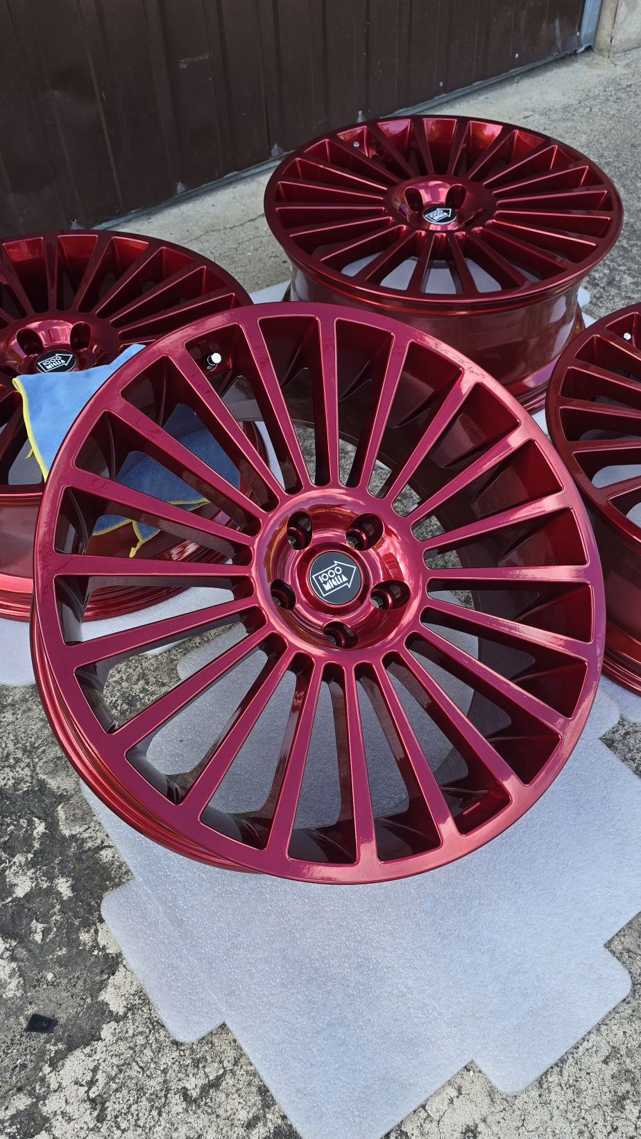 20" 5x112 Candy Red Śliczne Mille Miglia