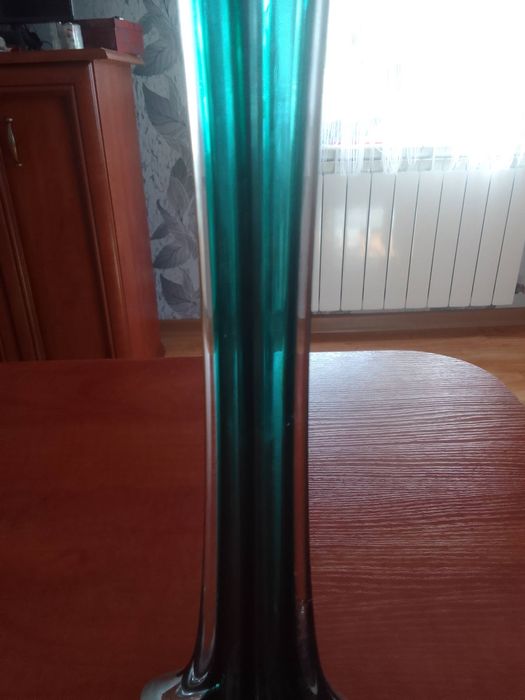 Zielony wazon flet