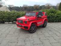 Auto Na Akumulator Mercedes G65 - Miękkie koła - Fotel Skórzany
