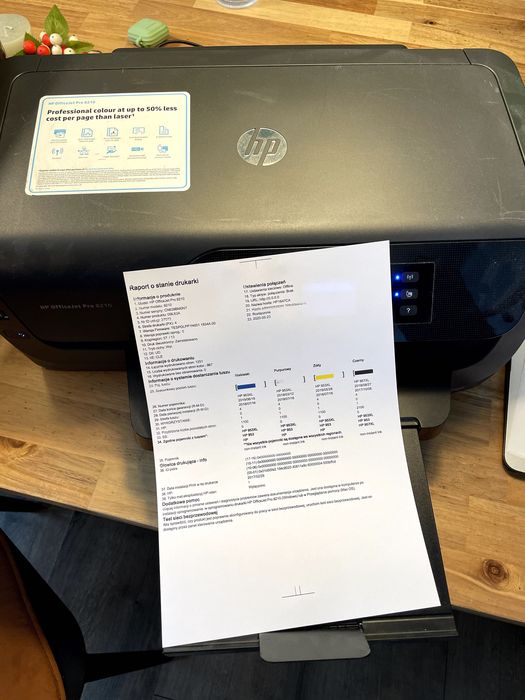 Drukarka kolorowa HP OfficeJet Pro 8210