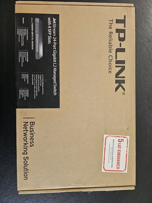 TP-LINK JetStream T2600G-28TS (TL-SG3424) – Switch Gigabit 24-portowy