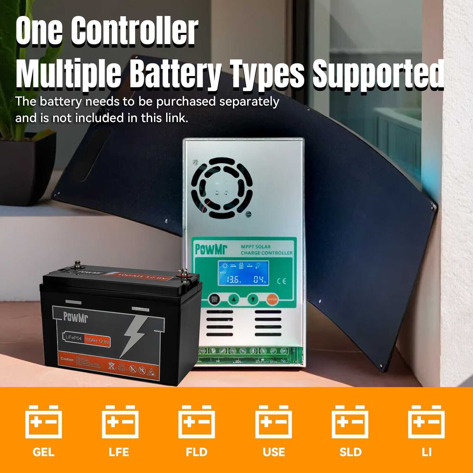Mppt PowMr solar kontroler 60A
