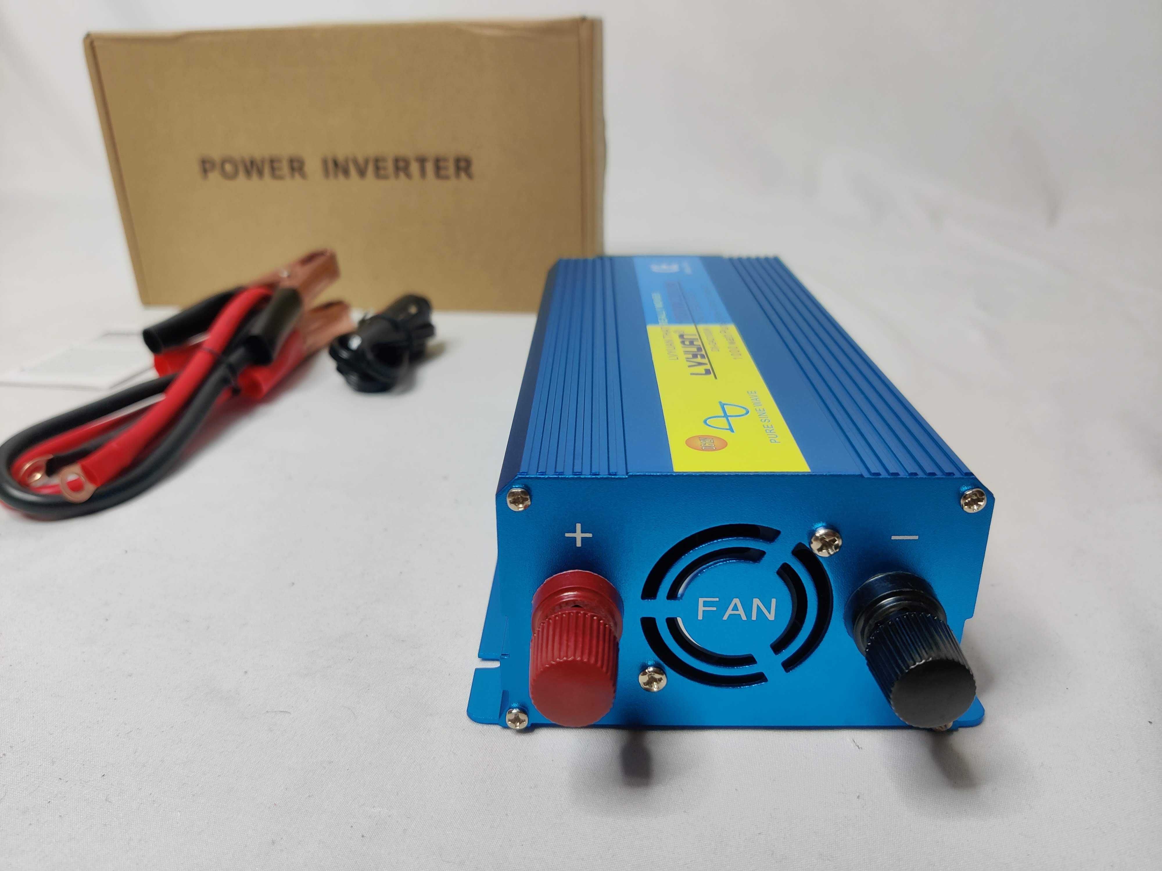 [NOVO] Inversor / Conversor 1000W / 2000W Reais [Onda Pura] [12V]