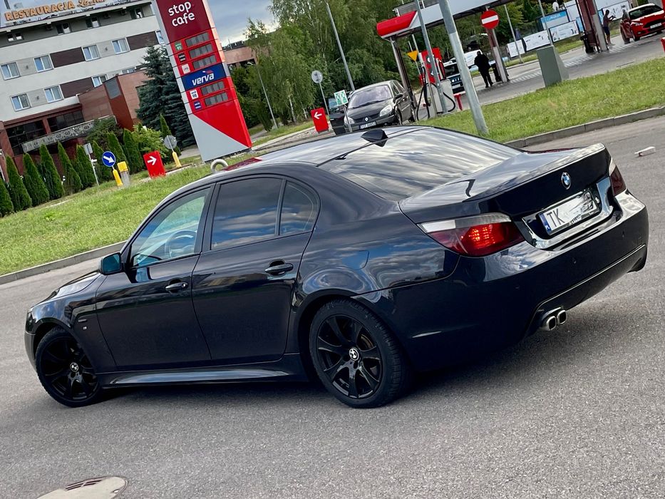 BMW E60 525D ‼️ Ori M Pakiet ‼️ ORYGINALNY LAKIER ‼️ CarbonSchwarz ‼️
