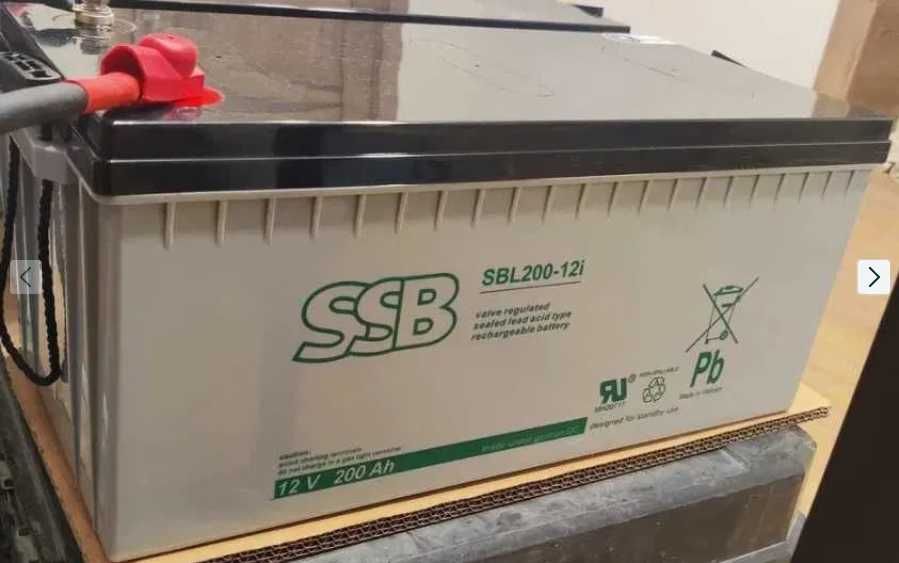 Аккумулятор SSB Battery SBL200-12i AGM 12V 200Ah,батарея для котла