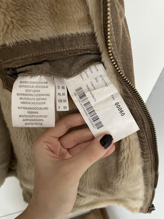 Zimowa kurtka pilotka z kożuchem Le frog