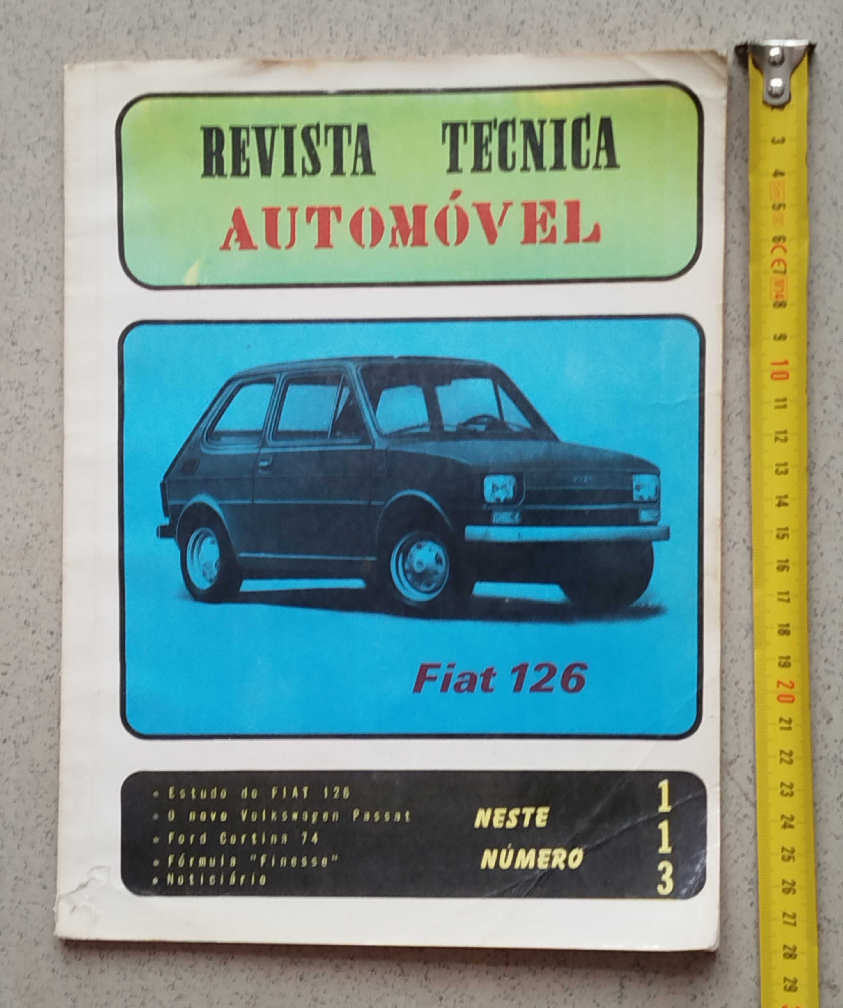 Antiga e Rara Revista Automóvel - Fevereiro de 1974
