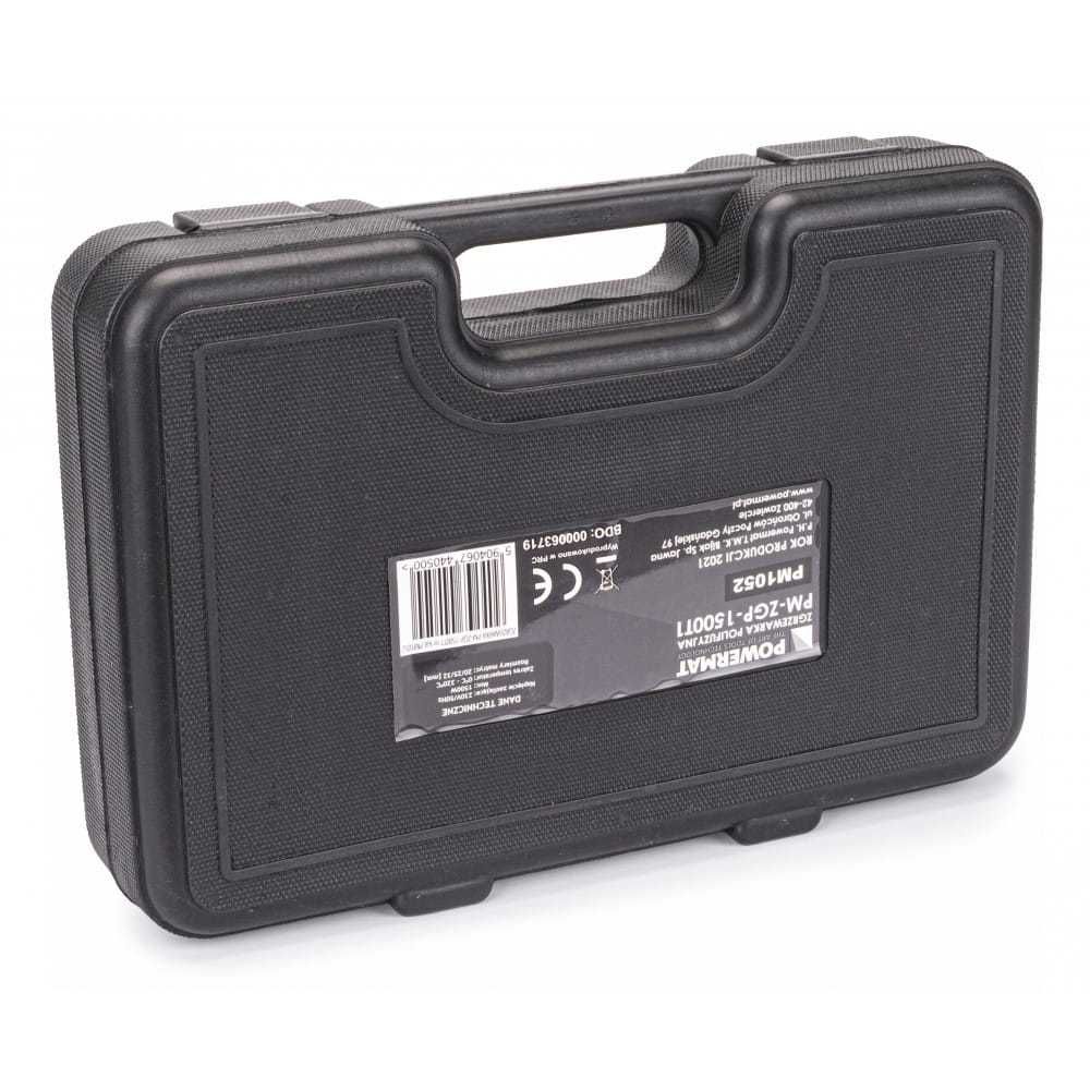 POWERMAT Zgrzewarka Do Rur Pcv Pp 1500w 3 Matryce 20-32mm PM1052