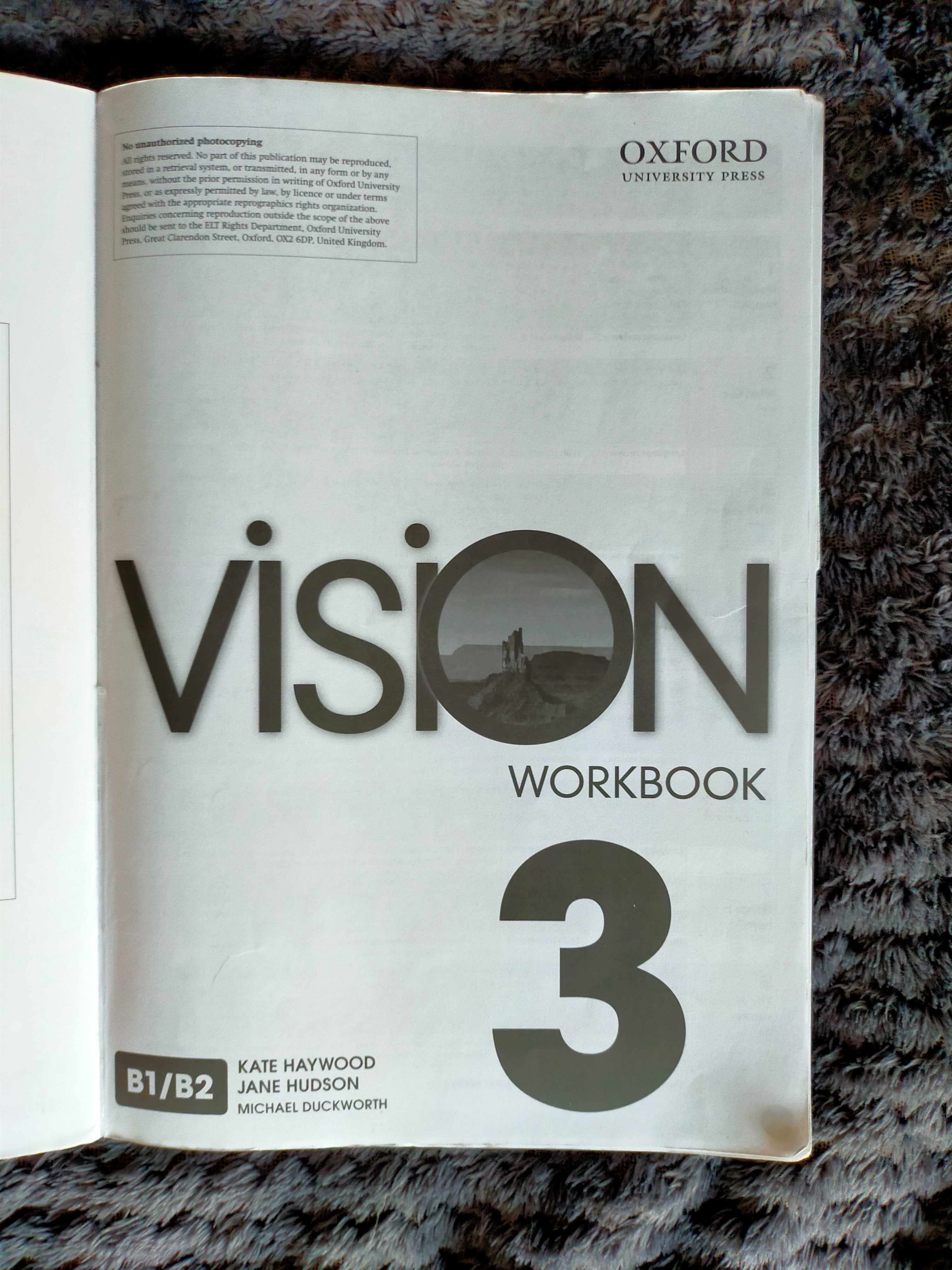 Vision 3 Workbook zakres podstawowy i rozszerzony. Uzupełniony