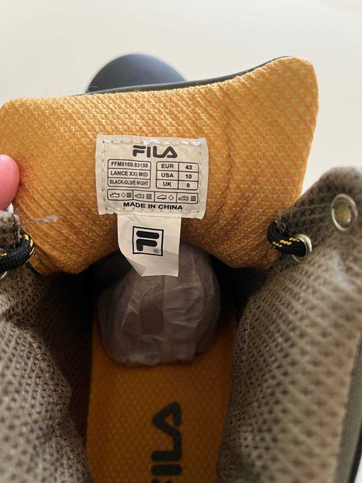 Чоловічі черевики Fila Lance XXI MID FFM0169-83158 43р 28 см єврозима