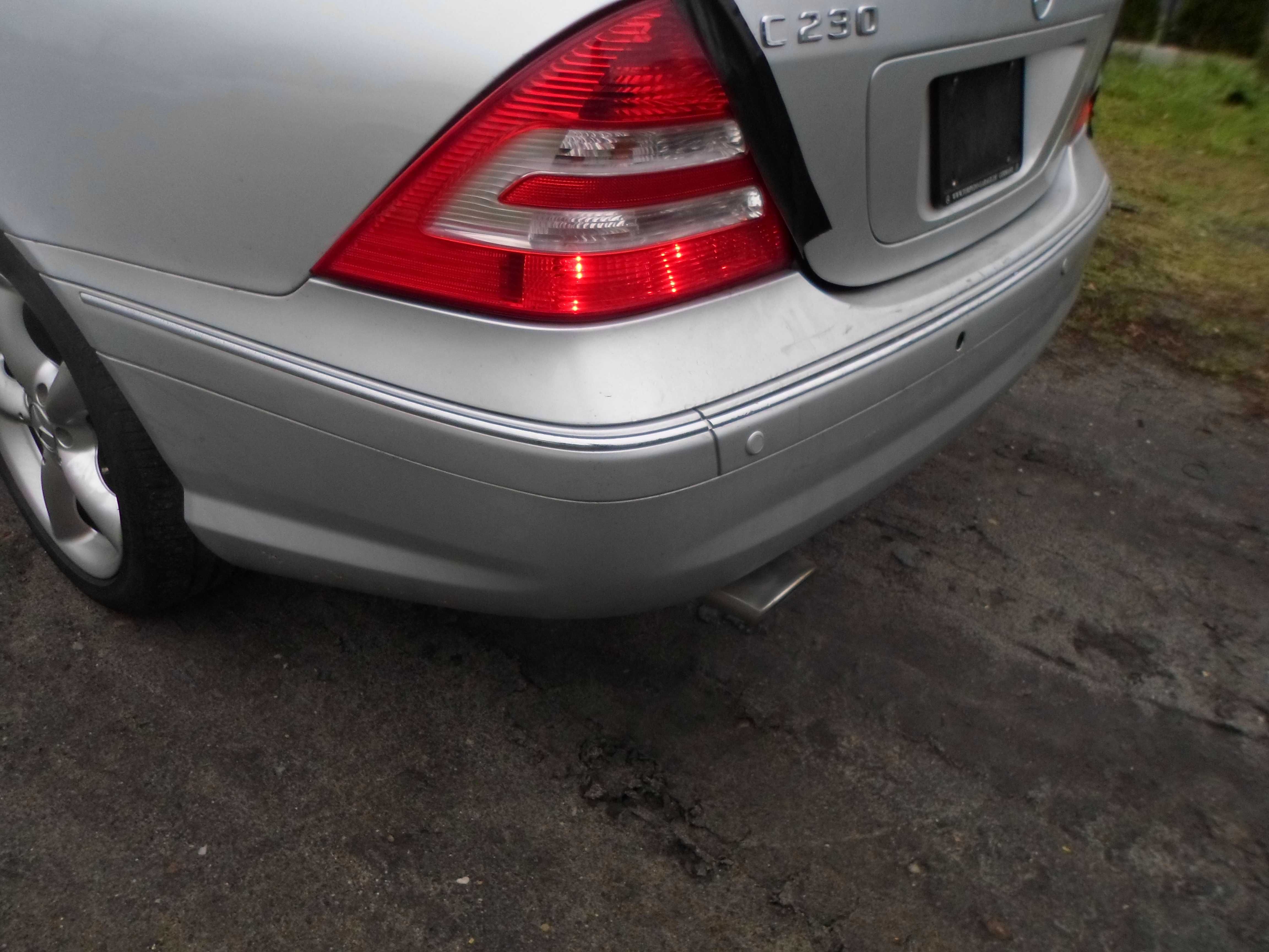Zderzak Tył Tylny Kompletny Mercedes W203 Sedan AMG Sport 2006r Lift