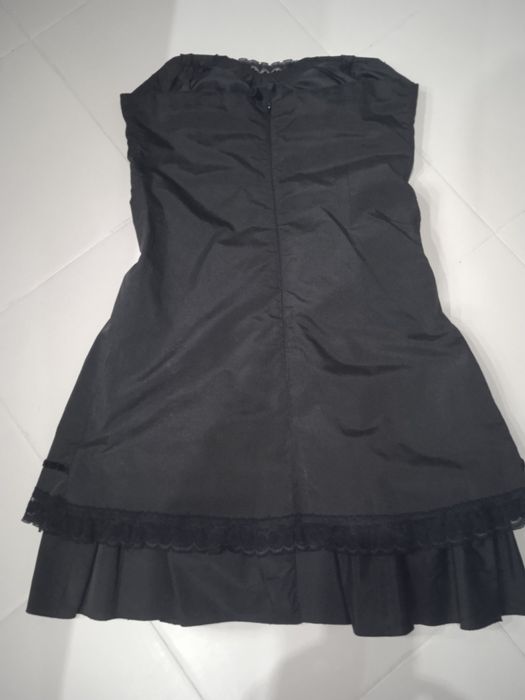 Vestido preto de cerimónia i