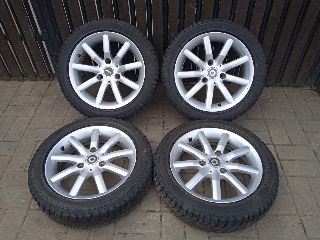 Koła Felgi Aluminiowe 15 3x112 Smart For Two Zima Wielosezon Jasło