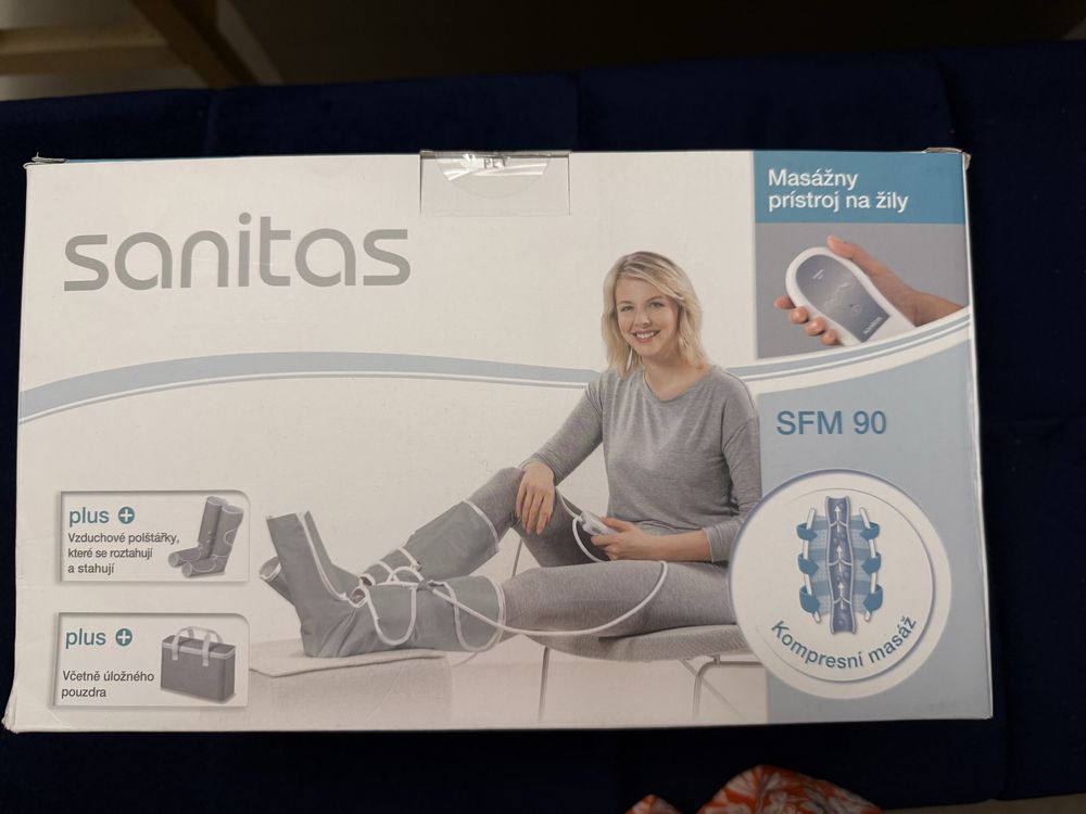 SANITAS Urządzenie do masażu kompresyjnego nóg