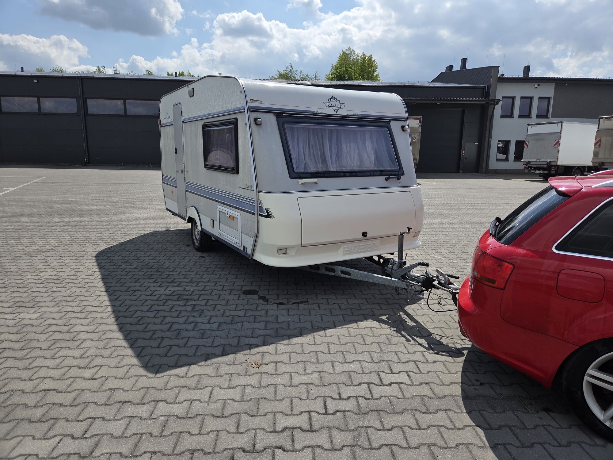 Przyczepa kempingowa HOBBY classic 4.40 zarejestrowana godna polecenia