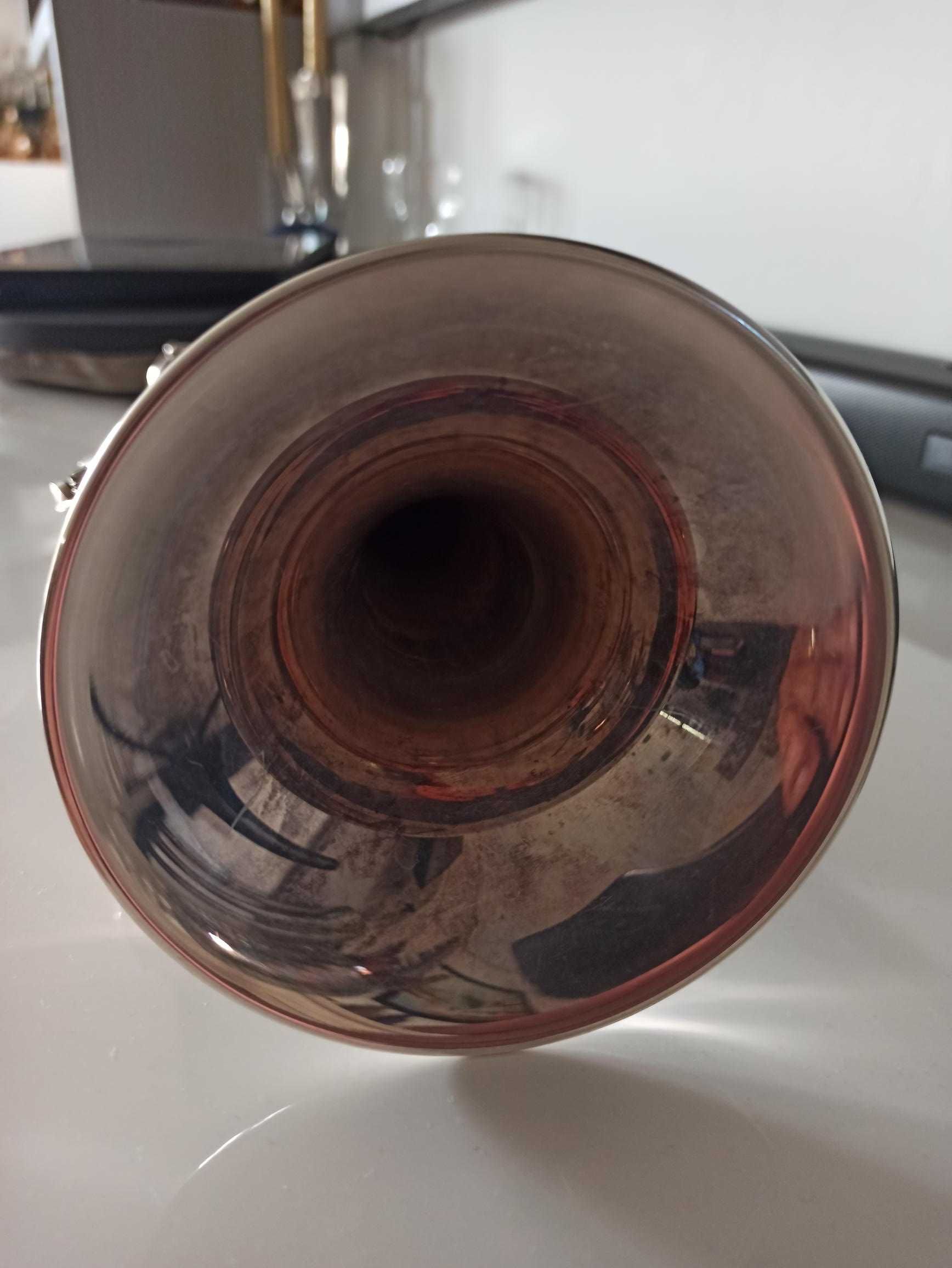 Trompete Yamaha 2330 Sib Prata como novo