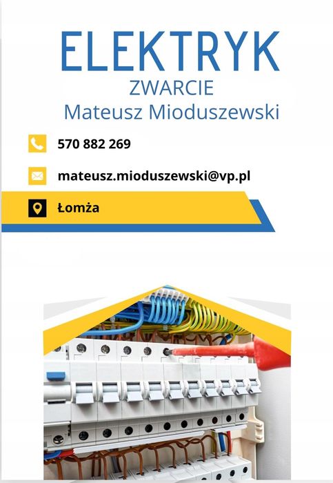 Usługi elektryczne, szybki czas realizacji!