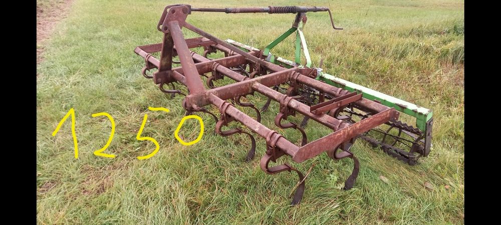 Agregat kultywator z wałkiem 2.5m brony 5 polowe  średnie i 6 lekkie