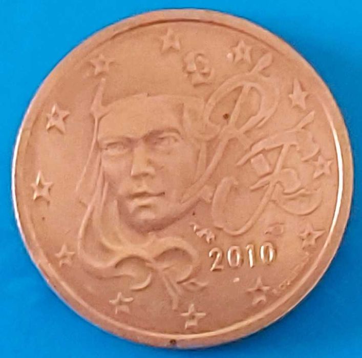 2 Cêntimos de 2010 da França