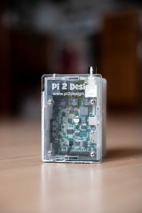 Audio HiFi Streamer PI2AES + Raspberry pi + zasilanie bakteryjne