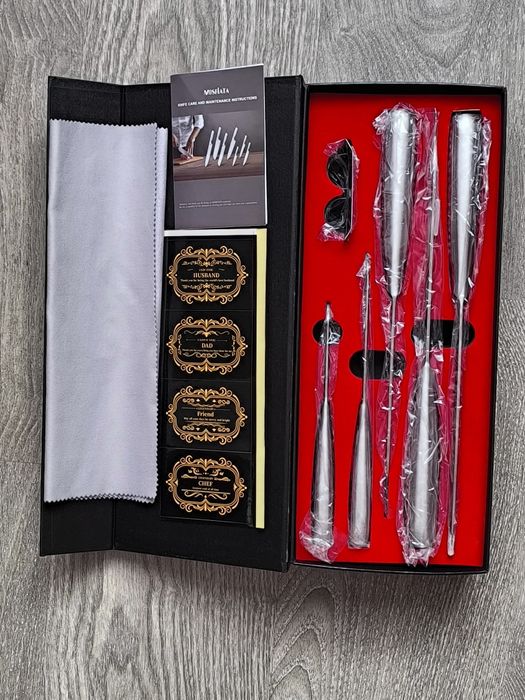 Ножі кухонні із 5 предметів MOSFiATA, оригінал, нові.