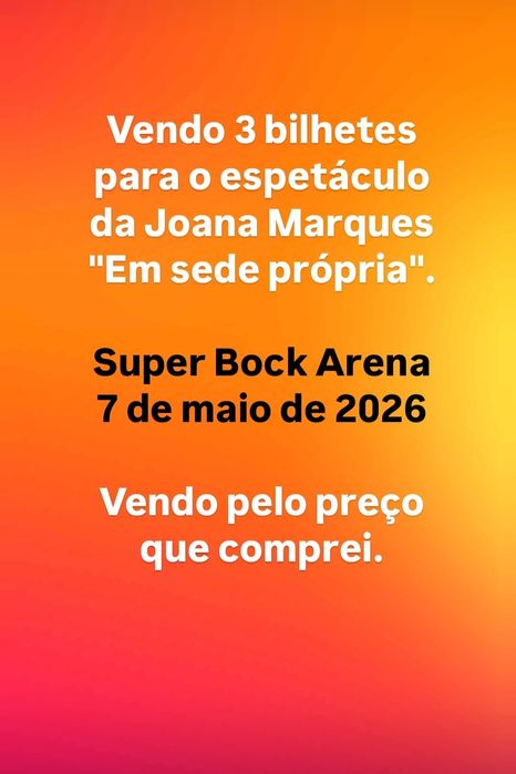 Espetáculo "Em sede própria"- Joana Marques