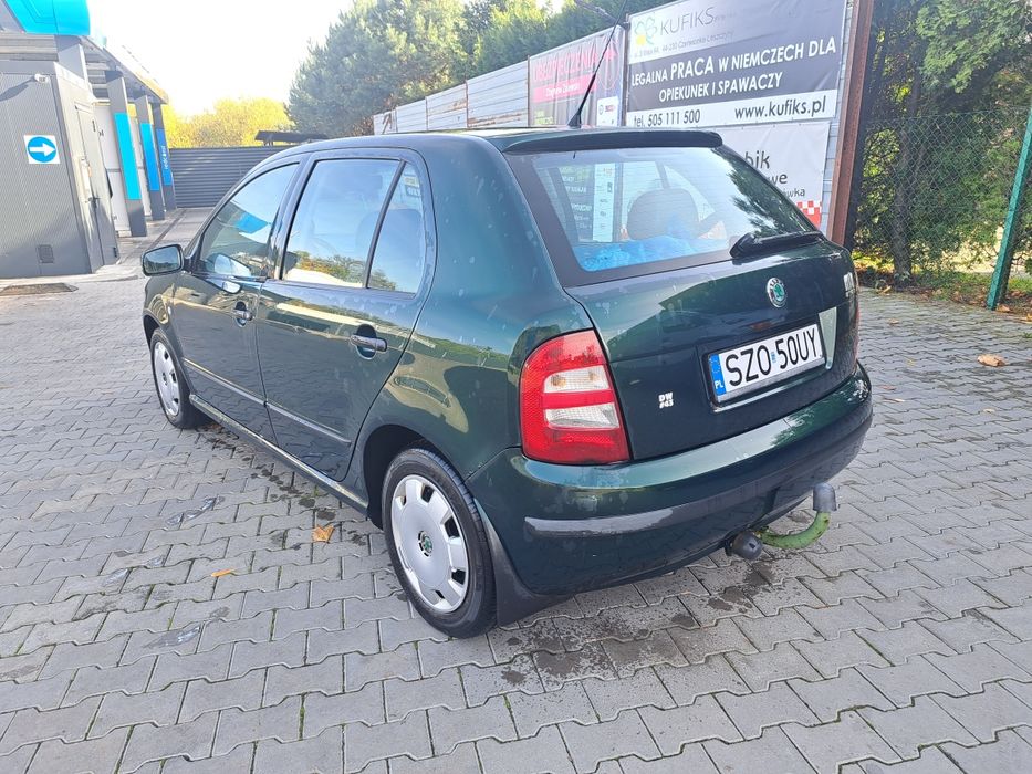 Skoda Fabia 1.4 benzyna/ 2000r / Stan dobry/