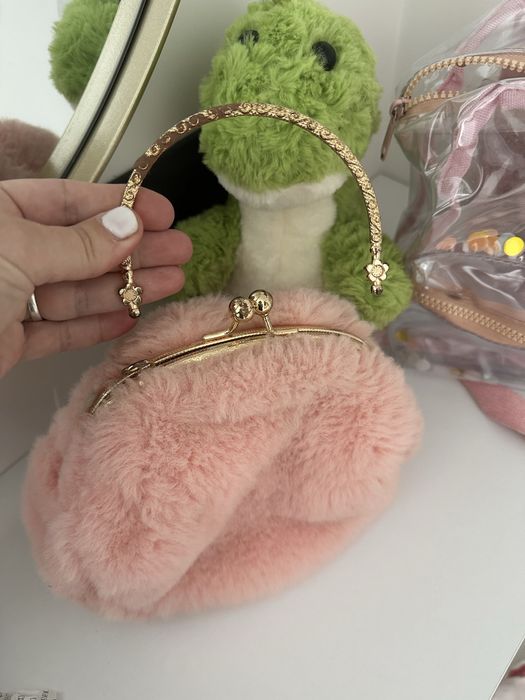 Сумочка рбкзачок прозорий вграшка