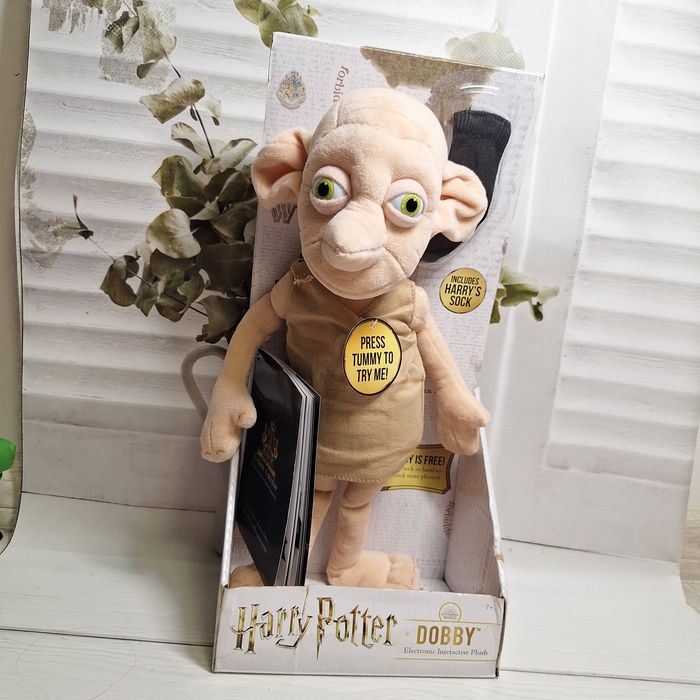 Доббі Іграшка плюшева HARRY POTTER Dobby Interactive Гаррі Поттер 32 с