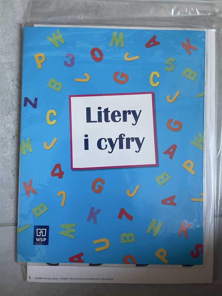 Litery i cyfry - alfabet WSiP - pomoc dla dzieci