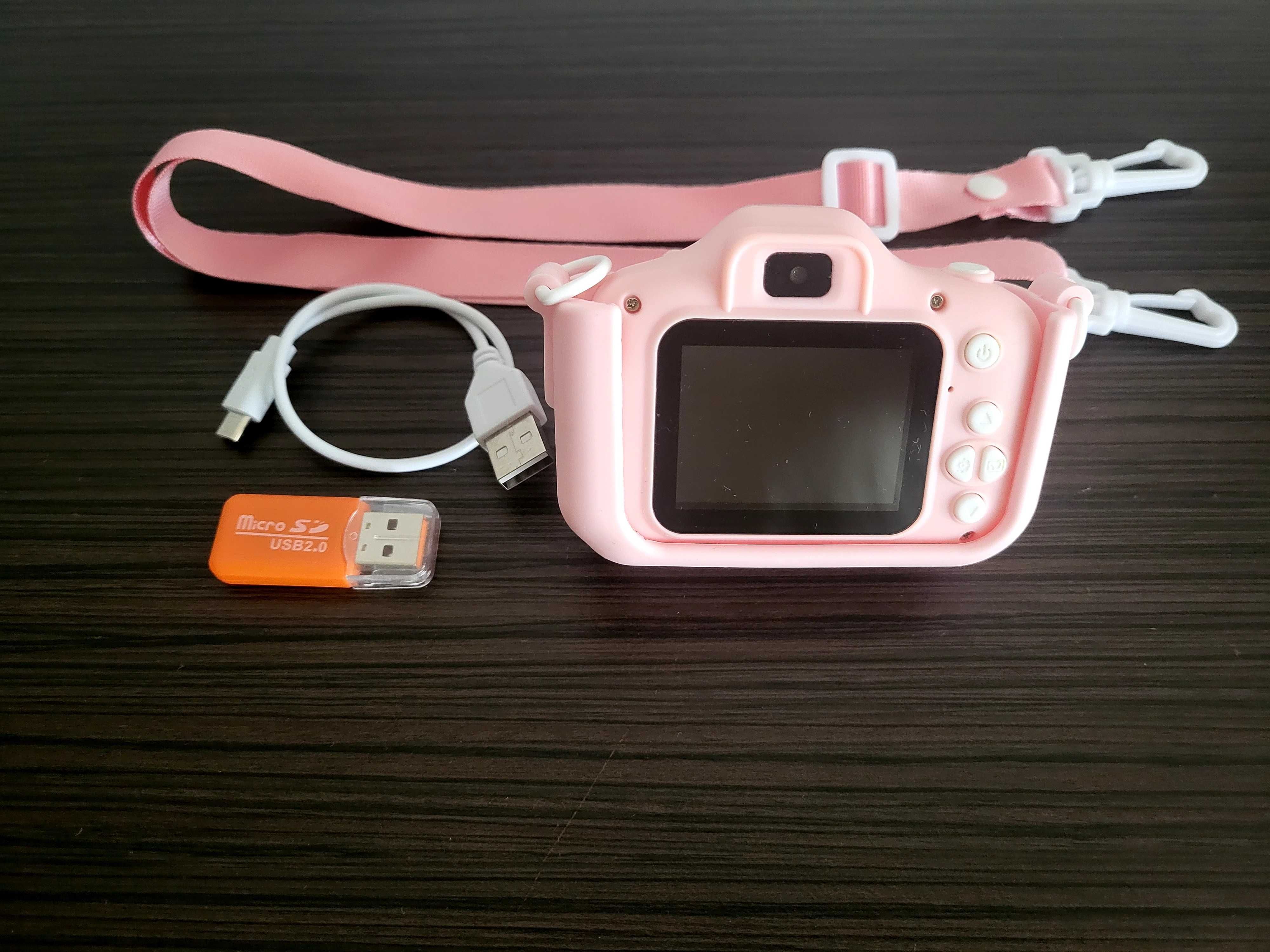 ZeeTech Aparat cyfrowy dla dzieci Kotek 40 Mpx gry selfie