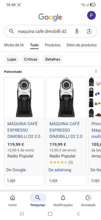 Maquina. De café