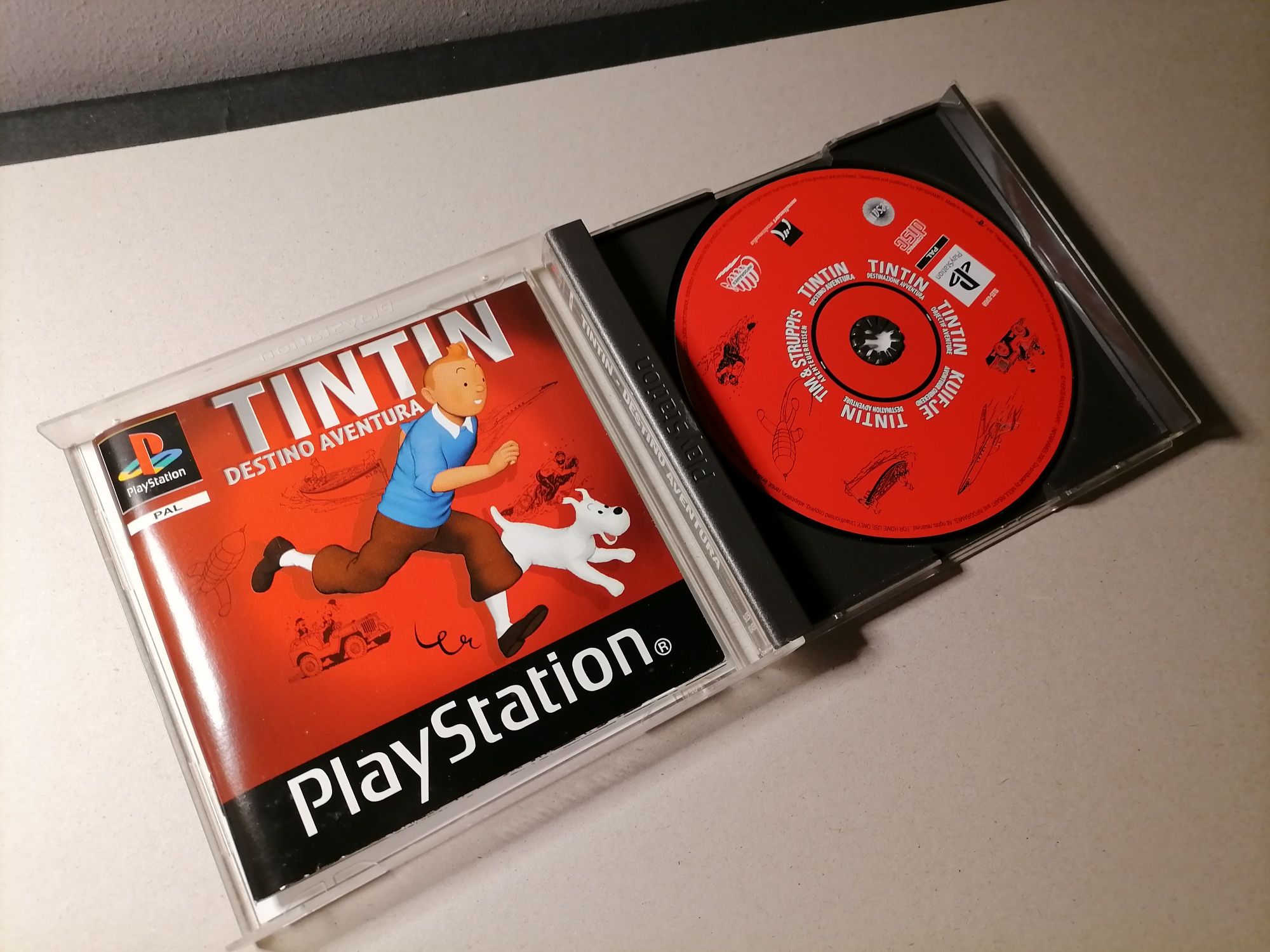 Jogo Ps1 "Tin tin"