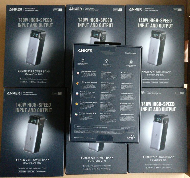 Anker 737 Power Bank (PowerCore 24K) 140W Потужний павербанк