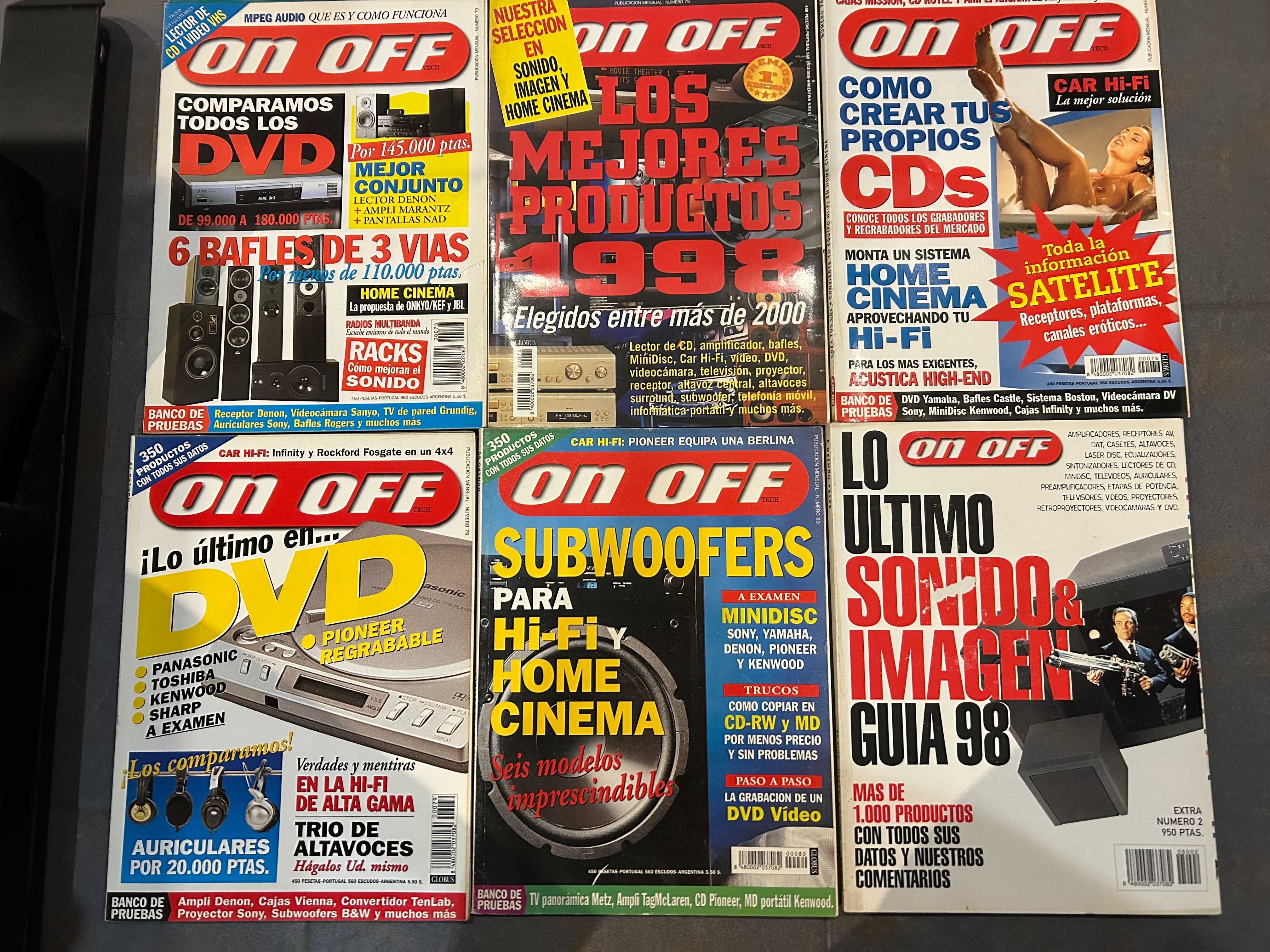 Revistas On Off - Vários Números